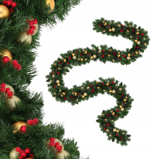 Vianočný stromček - Vianočný stromček Garland 300 cm hustá prémia