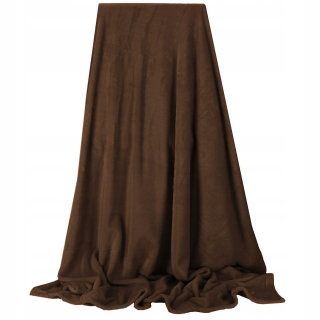 Prikrývka na posteľ - Springos Polyesterova prikrývka 200 x 150 cm odtiene hnedej
