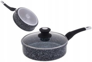 Panvica - Hlboká panvica s žulovým povlakom 24 cm edenberg