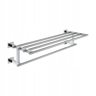 Grohe polica s Essentials Cube utierka vešiak