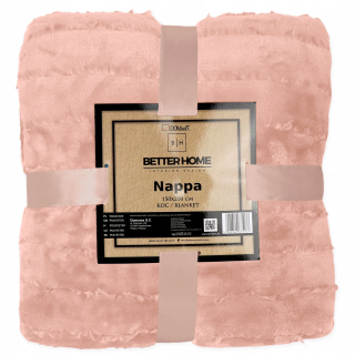Prikrývka na posteľ - Domarex Polyester 200 x 150 cm béžová, odtiene ružovej, odtiene zelenej, zlatá