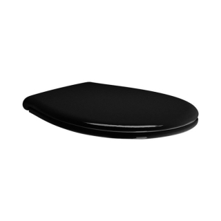 WC doska - GSI Classic Board WC Soft Czarny/Chrome MSC87