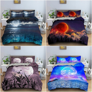 Perina, paplón - Galaxy Quilt Cover Set Sada pokrývka