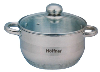 Hrniec, kastrol - Hrniec 1,8 l na plynovom sporáku, indukcie.