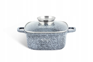 Hrniec, kastrol - Pot 2.8 L Žulový Brytfanna Indukčné Edenberga