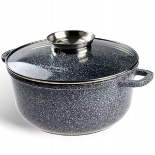 Hrniec, kastrol - Pot 4.5 L Žulový Brytfanna Indukčné Edenberga