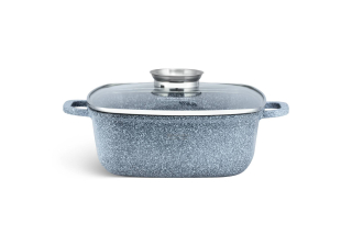 Hrniec, kastrol - Pot 6.5 L Žulový Brytfanna Indukčné Edenberga