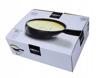 Zostava Fondue - Divine hrniec na fondue Nero 1.3l keramické