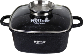 Hrniec, kastrol - Brywanka pot 2.8L Aróma Knob Mramorovanie Hoffner