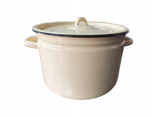 Hrniec, kastrol -  Smalt hrniec smaltované hrnce 7L 25 cm Masívne