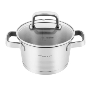 Hrniec, kastrol - Hrniec Florina Inteligentné silikónovým 16 cm Indukcia