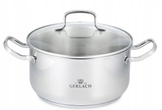 Hrniec, kastrol -  Gerlach hrniec Simple 24 cm 4.5 L