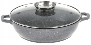 Hrniec, kastrol - GRANITE POTT 3,8 litrové plynové indukčné dávkovač