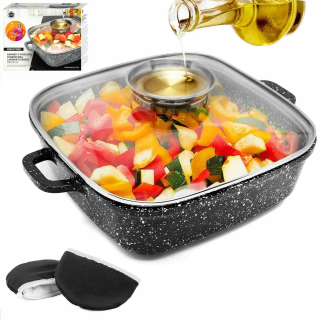 Hrniec, kastrol -  Konighoffer Kingstone hrniec 24 cm s aromatizovaná