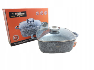 Pekáč - Mramorový hrniec 28cm Brytfanna 6.5L Indukcia