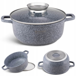Hrniec, kastrol - Mramor hrniec EB 8019 Brytfanna 5.6l Indukčné