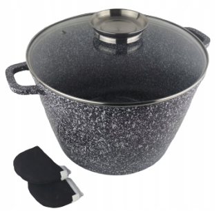 Hrniec, kastrol - Keramické hrnce 11L 28 cm s pokrievkou