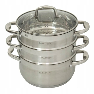 Hrniec, kastrol - Hrniec pre hotové. Varenie v pare 24cm 5l Velia 4 elementy