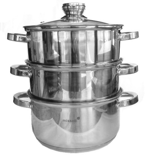 Naparovací hrniec - Dusené hrniec 22 cm 4 El Parisar