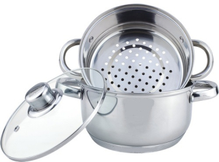Naparovací hrniec - Durené pot 24 cm 3 el Parisar