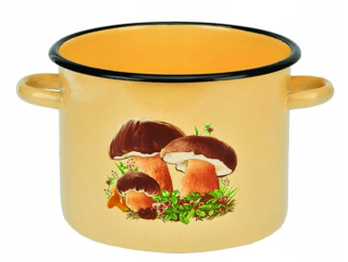 Hrniec, kastrol - Entamel Pot Enamel 20cm 4.5L Huba K