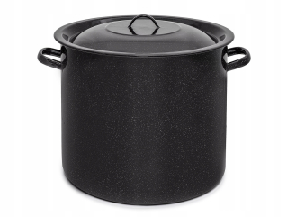 Hrniec, kastrol - High-vysoký smalt hrniec 32 cm 21 litrov veko