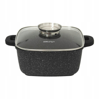 Hrniec, kastrol - Kawdrate pot Greblon 24cm 4,5l sere