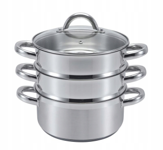 Naparovací hrniec - Dvojica 4 prvkov 24cm vital 421624
