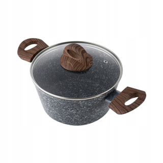 Hrniec, kastrol - Non-grooming pot Florina žula 28cm 6,1l