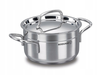 Hrniec, kastrol - Alfa 18cm nerezový hrniec 2,5l Korkmaz A1017