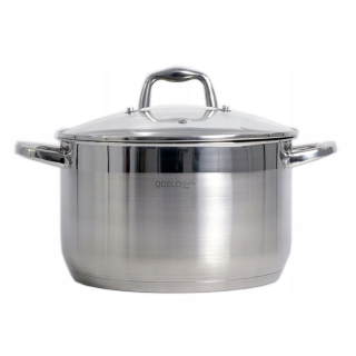 Hrniec, kastrol - Oceľ hrniec 22cm 4,5l Velia
