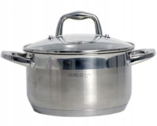 Hrniec, kastrol - Hrniec s krytom z nerezovej ocele 4,5 l / 22cm odel