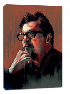 Gary Oldman - maľba na plátne