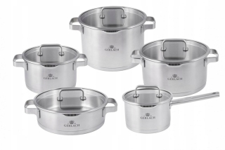 Sada hrncov - Hrnce Gerlach Prestige Plus 10ks
