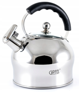 Čajník, kanvica na čaj - Kovová kanvica Gipfel 2,5 l 18/10 8605