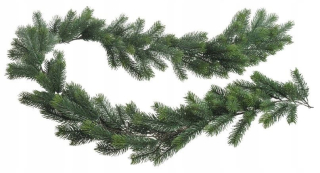 Umelý girlandský ihličnatý smrek sviatok 180 cm