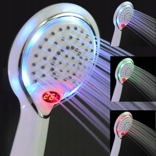 LED sprchová hlava, LED sprchová hlava,