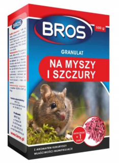Myša granule, potkany Bros Truka 1 kg