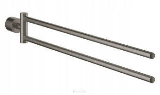 Vešiak - Grohe Double Hanger Atrio Brushed Tvrdý grafit