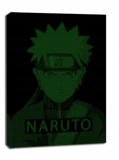 H4ck3d - Naruto - obrázok na plátne