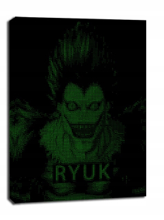 H4ck3d - Ryuk, Death Note - Obrázok na plátne