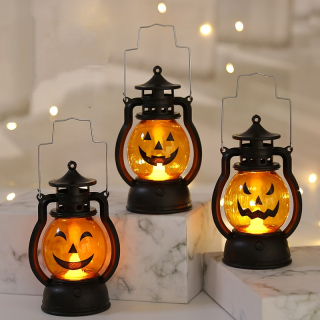 Lampáš, svietník - Halloween Decoration Lighthouse - 3 kusy