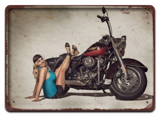 Harley Metal Sign Plagát Retro #10280