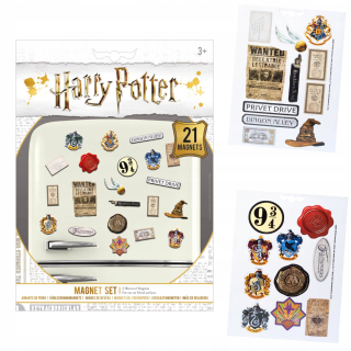 Gumové magnety Harry Potter pre chladničku
