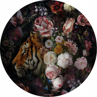 Vypočujte si ma Roar Round Dibond Image Ø100 cm