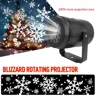Laserový projektor Vianočný - HIT !!! Laserový projektor. Vločky