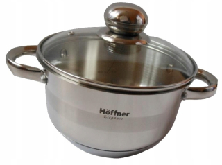 Hrniec, kastrol - Hoffner hrniec 3,4 L nerez, 9xdno