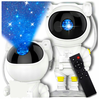 LED Projektor nočného svetla Projektor STARS Sky Astronaut Pre deti DIAĽKOVÝ