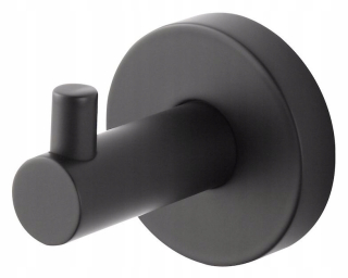 Vešiak - Kúpeľňový háčik čierny stella hanger 07.311-b