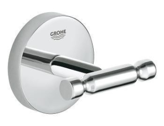 Vešiak - Grohe Chrome 40461001 Hook plaviek